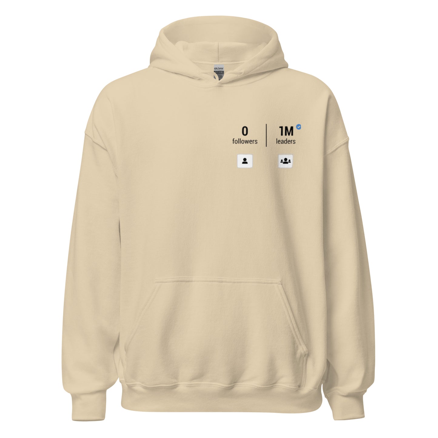 0 Followers 1M Leaders Hoodie