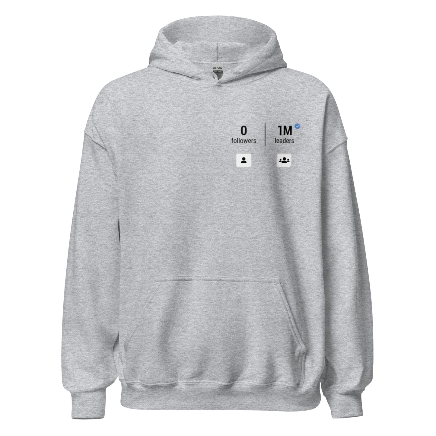 0 Followers 1M Leaders Hoodie